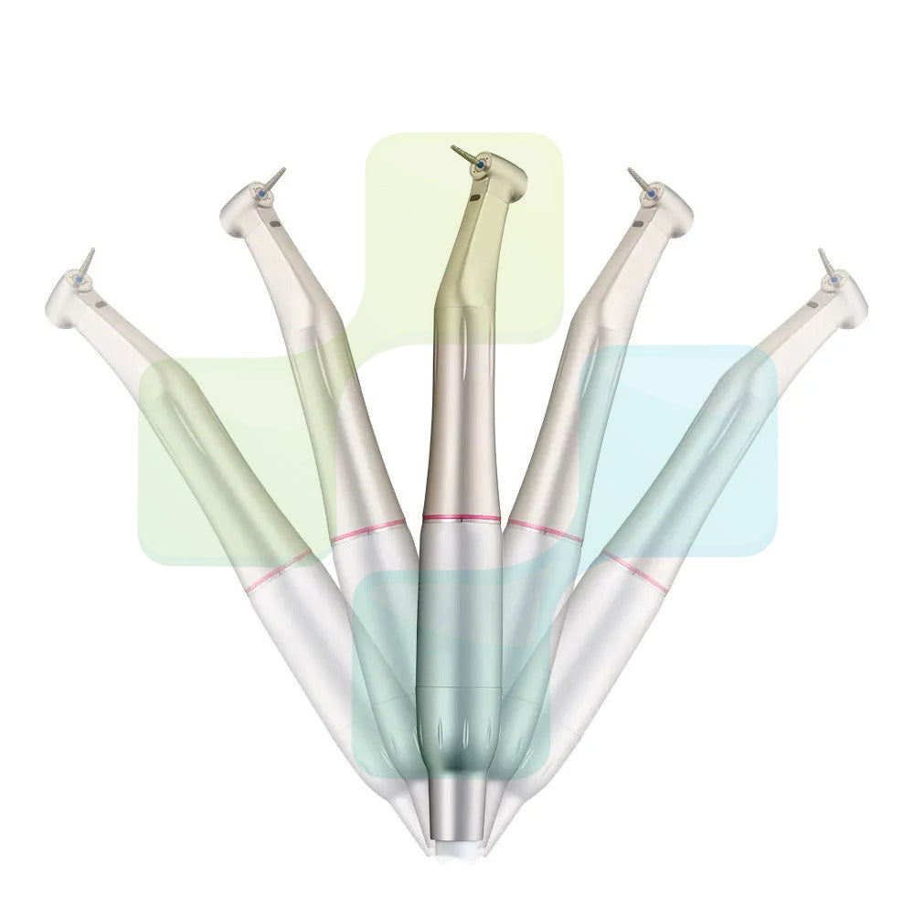 BLACKDOWN DENTAL -  Apple Dental 1:5 Speed Increasing Red Band Fibre Optic Contra Angle Handpiece