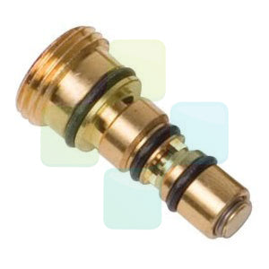 BLACKDOWN DENTAL -  DCI 9169 Water Relay Valve with Red Base to fit A-dec Century Plus Control Block