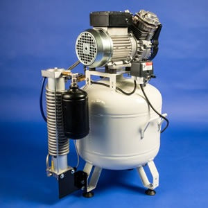 BLACKDOWN DENTAL -  Dencomp DC2/40 Oil Free 40L Dental Compressor with Dryer (1-2 Surgeries)