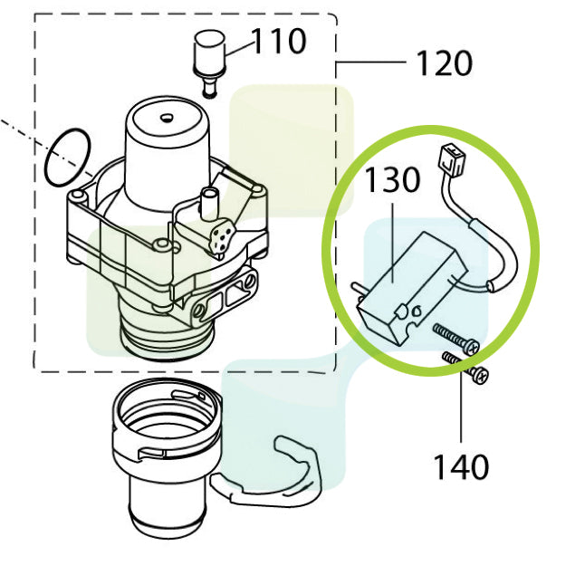 BLACKDOWN DENTAL - Durr Spittoon Valve 2 Solenoid Valve (for black valve)