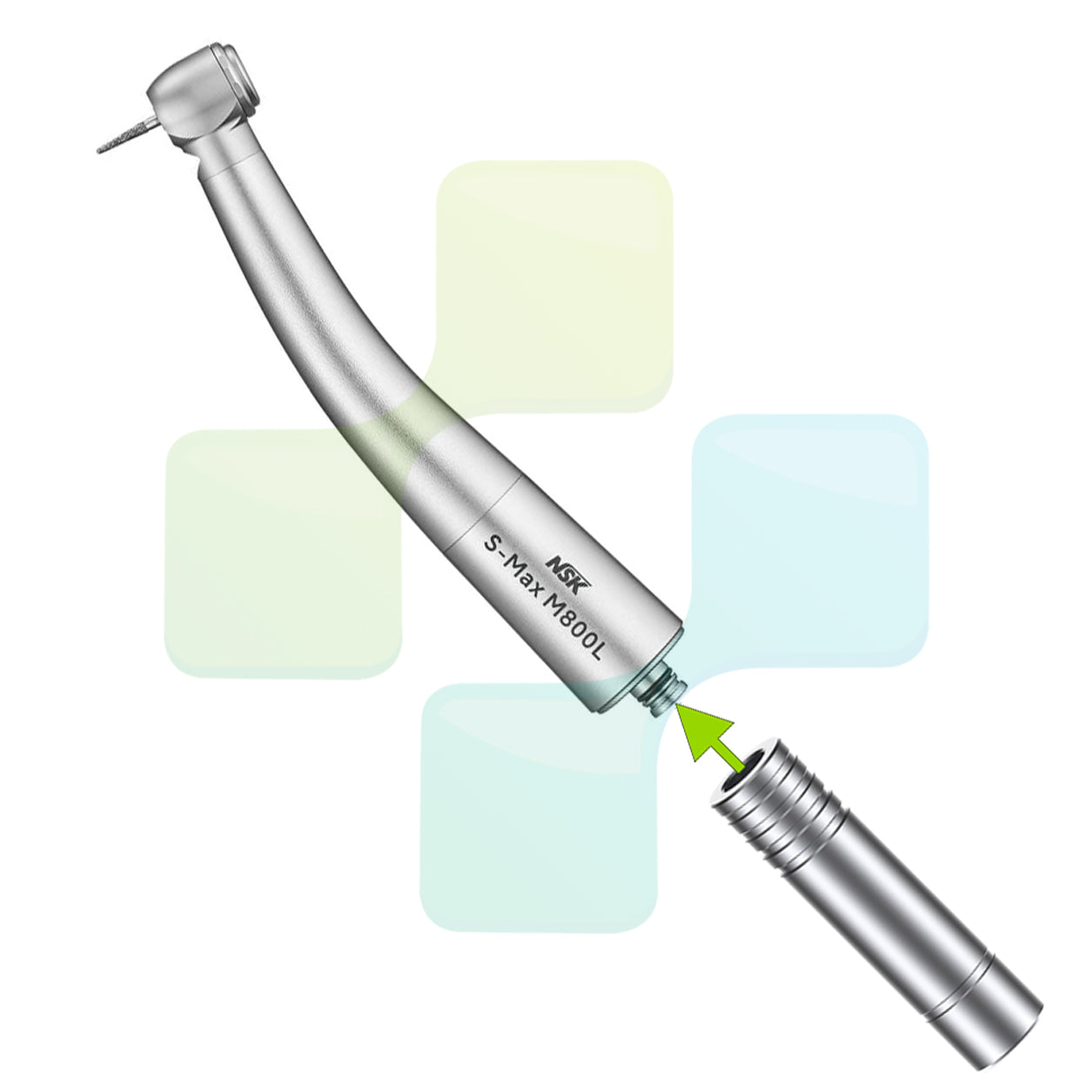 BLACKDOWN DENTAL - MK-dent NSK PTL Handpiece Oil Can Adaptor